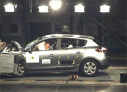 Renault Megane получил 5 звезд EuroNCAP